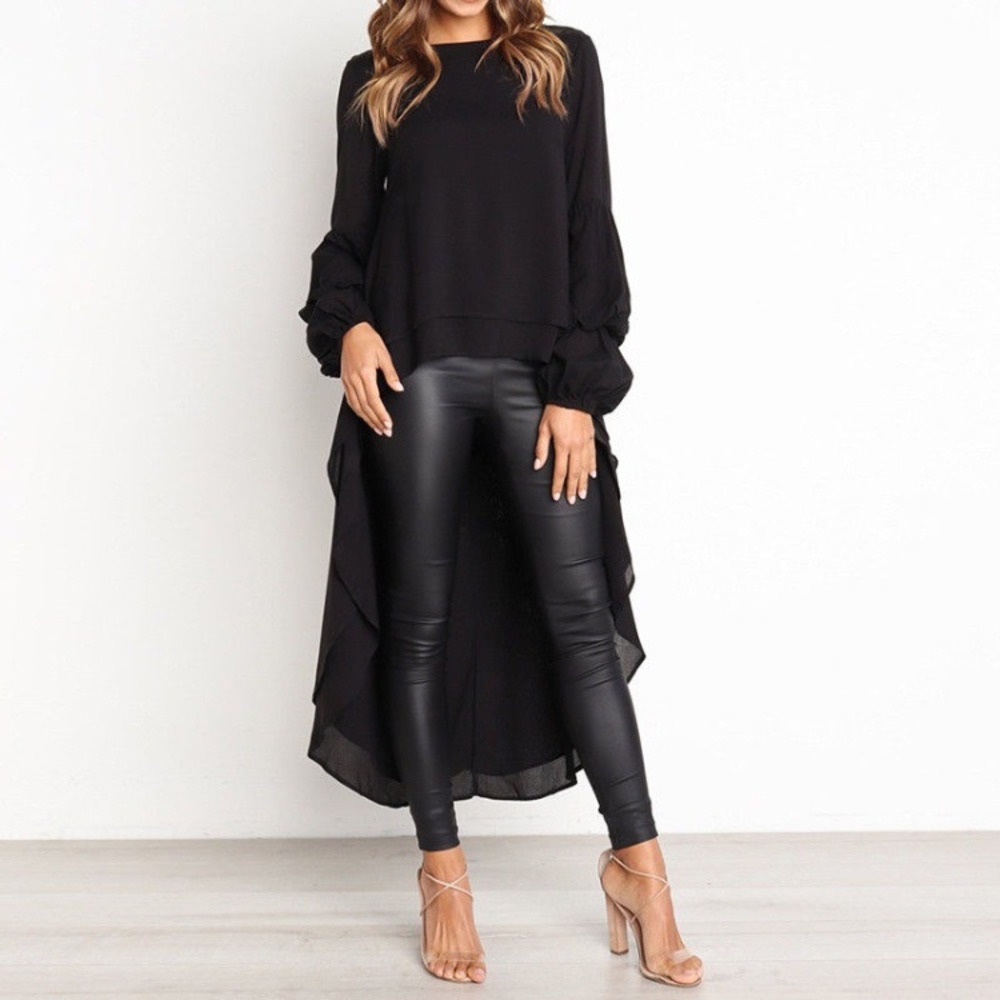 Beautiful hi lo top blouse